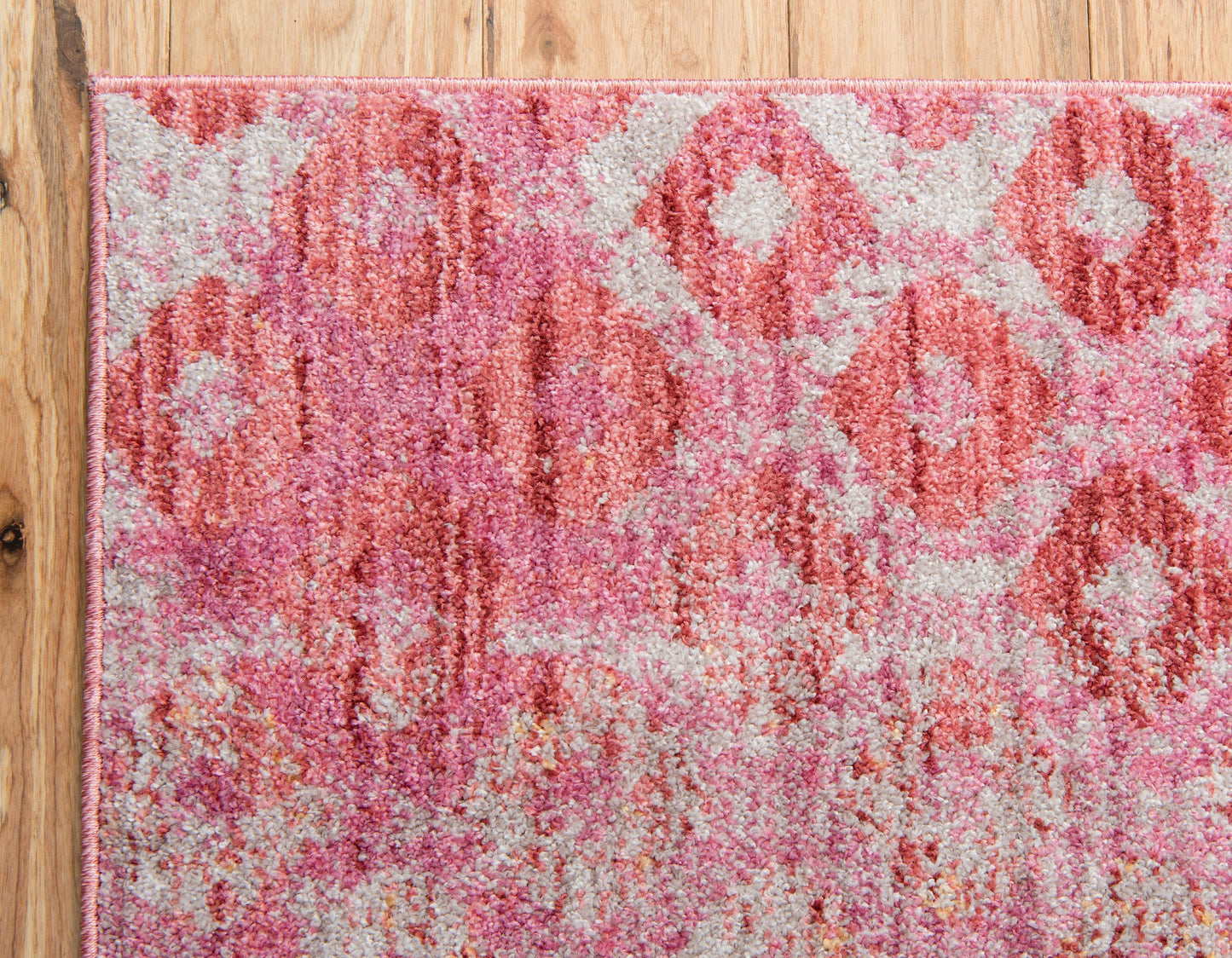 Area Rug – Rainbow Square Pattern