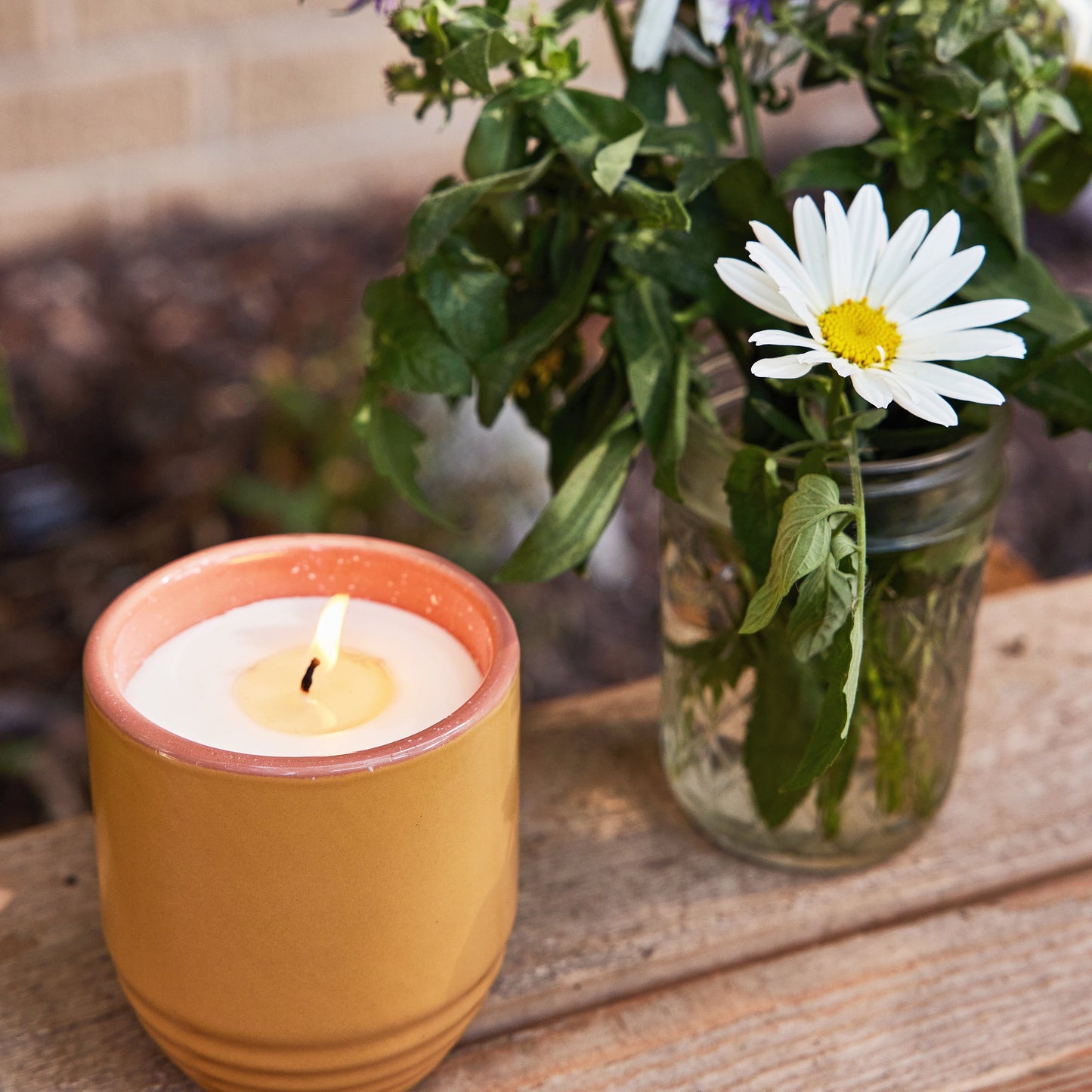 Indoor Planter - Garden Vibes Candle/ 2-in-1