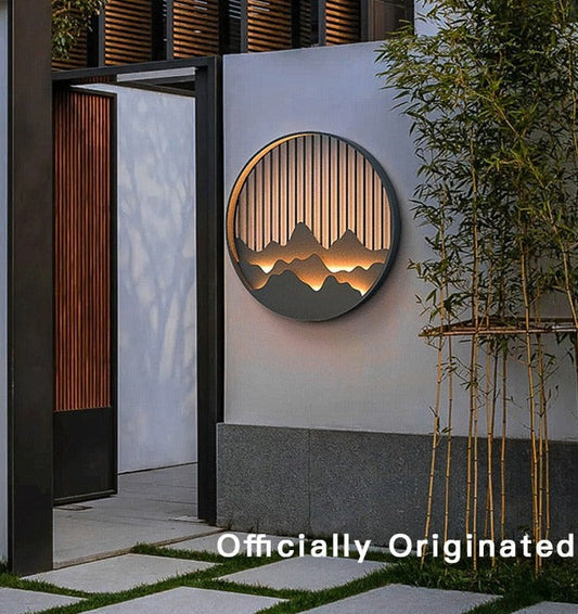 Outdoor Wall Light Modern Waterproof Garden Patio