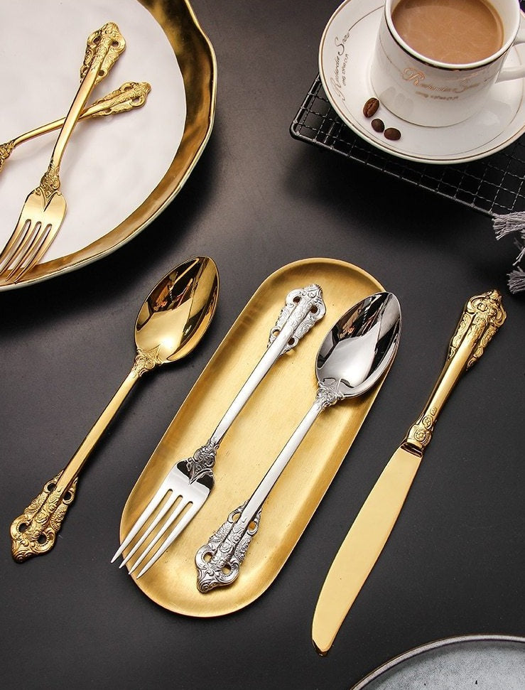 Cutlery Set – Vintage Stainless Steel, Royal Vintage Cutlery