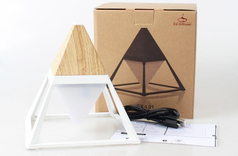 Modern Pyramid Garden Light Outdoor LED Waterproof