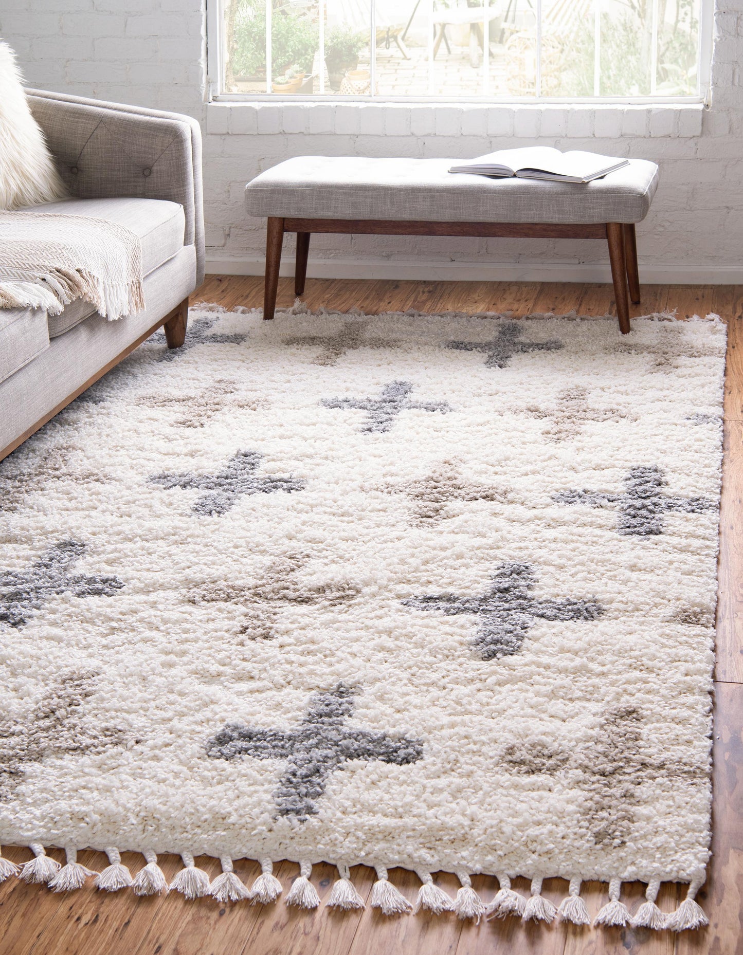 Area Rug – Nordic, Modern Nordic Shaggy