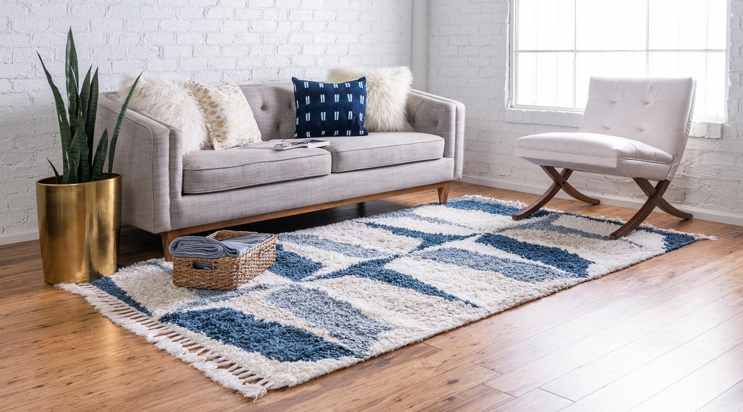 Area Rug – Modern, Shaggy Area