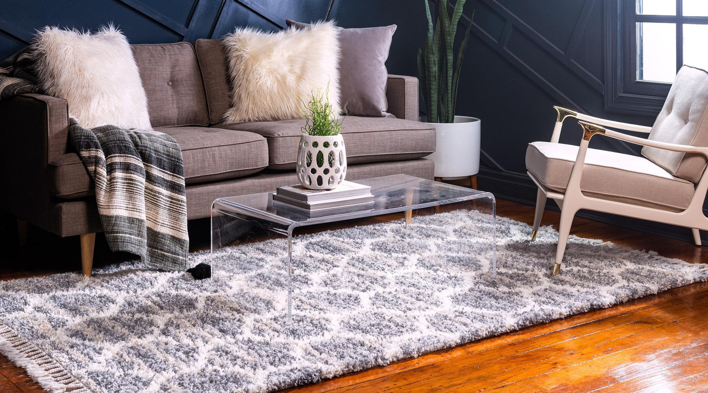 Area Rug – Modern, Pattern Shaggy Area