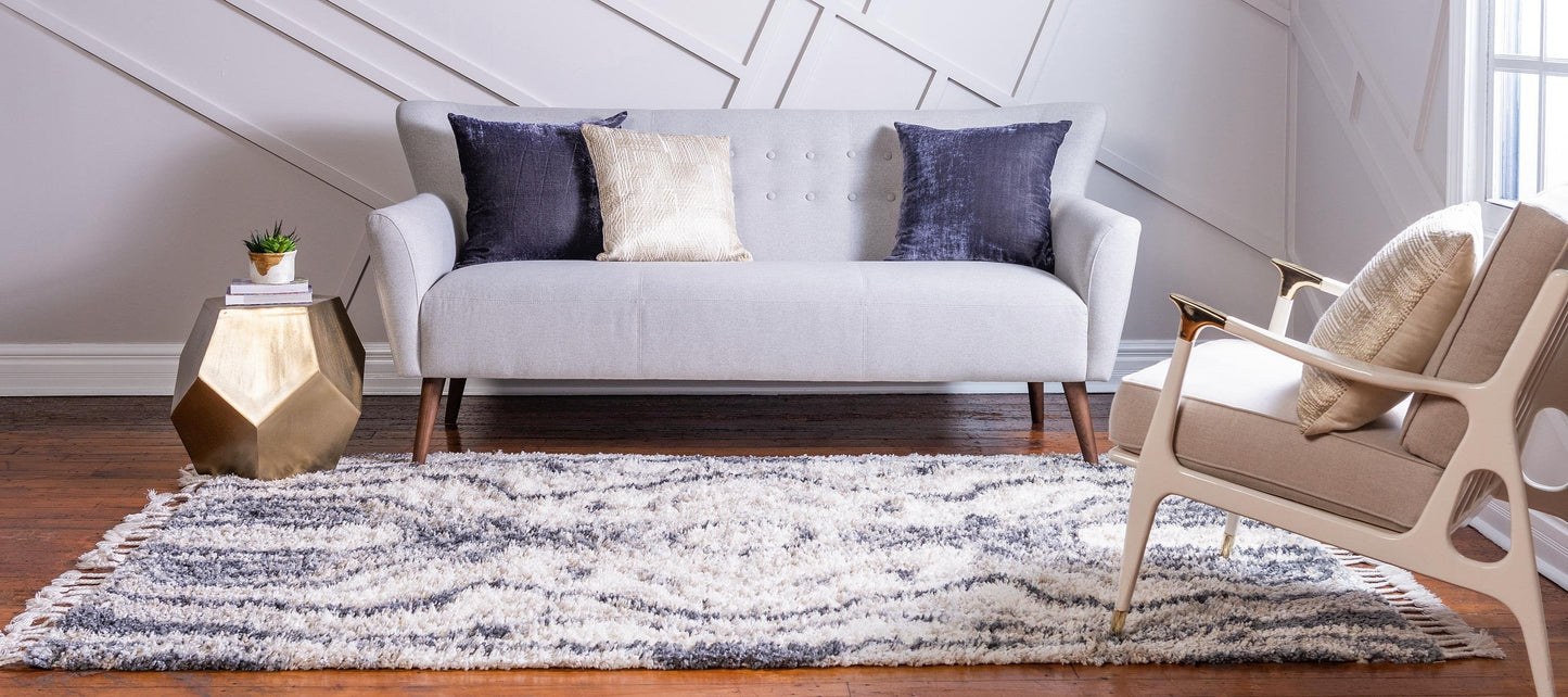 Area Rug – Marble, Color Mix Shaggy