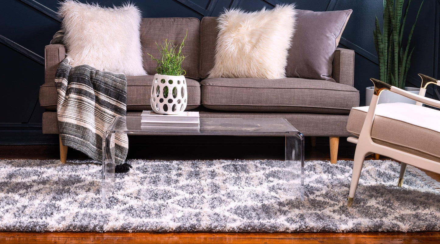 Area Rug – Modern, Pattern Shaggy Area