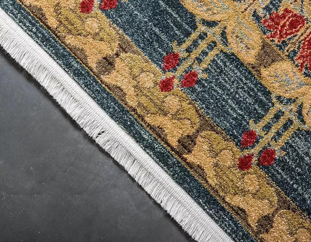 Area Rug Vintage Modern Fringe Living Room