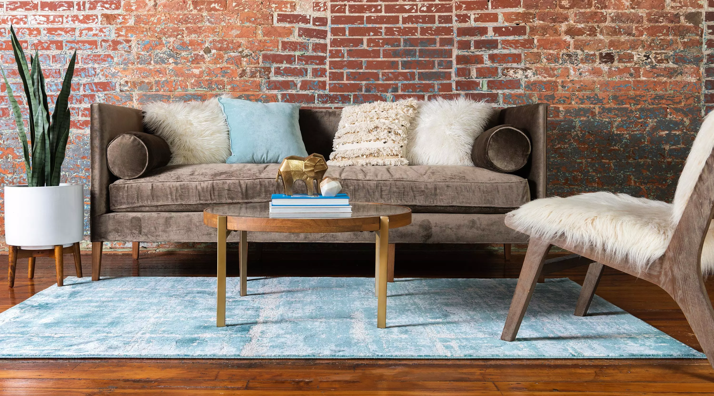 Area Rug – Modern, Faded Area