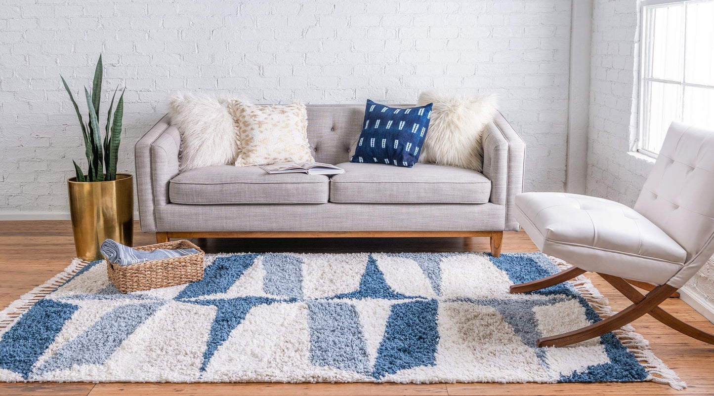Area Rug – Modern, Shaggy Area