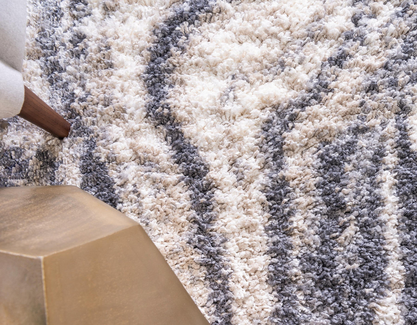 Area Rug – Marble, Color Mix Shaggy