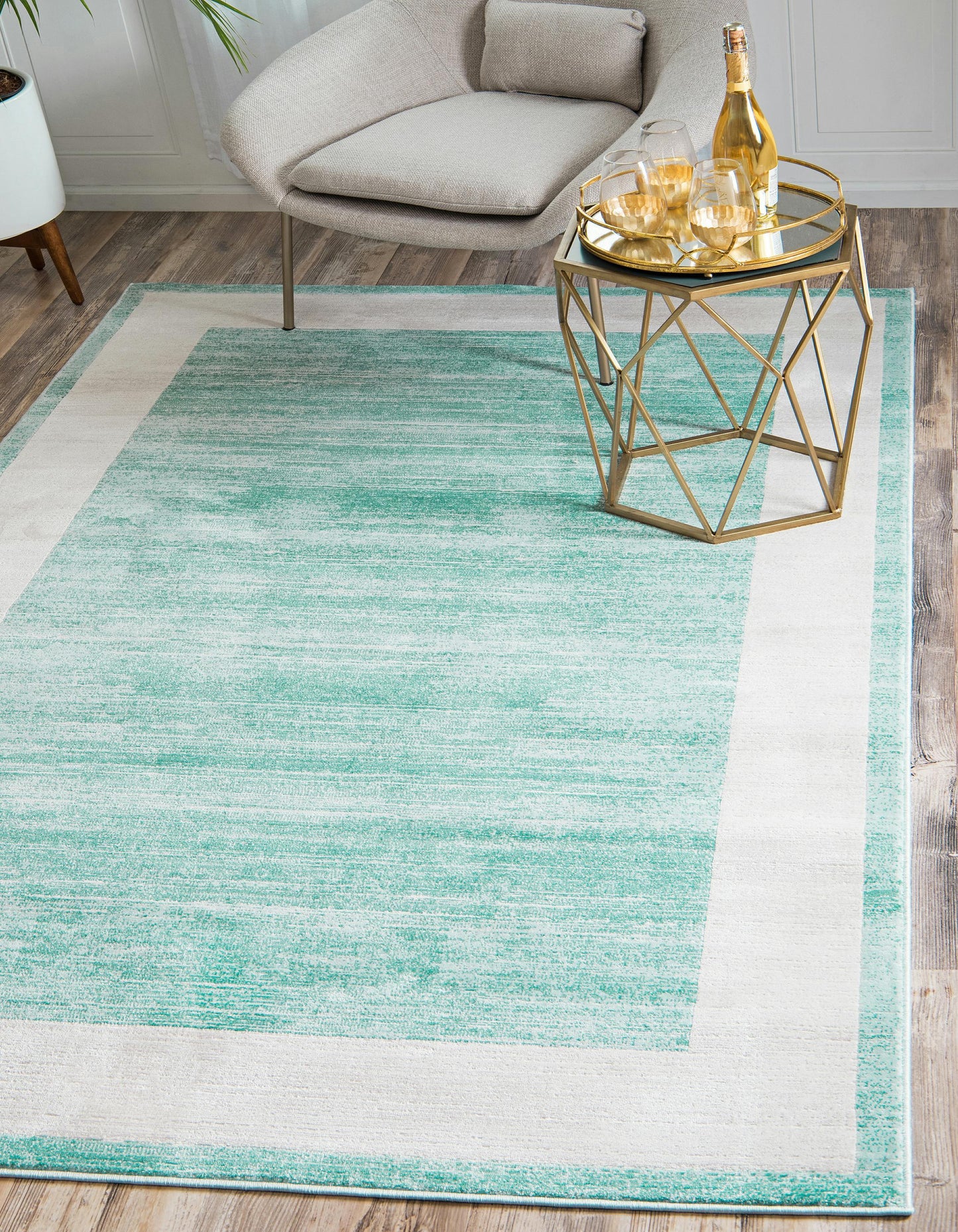 Area Rug – Modern, Border
