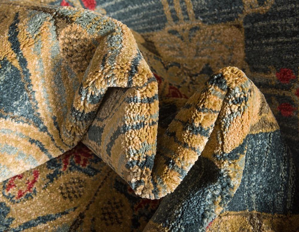 Area Rug Vintage Modern Fringe Living Room
