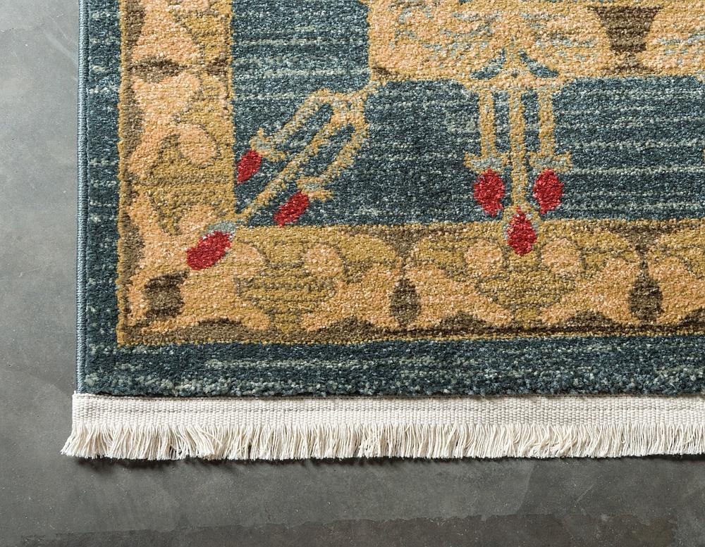 Area Rug Vintage Modern Fringe Living Room