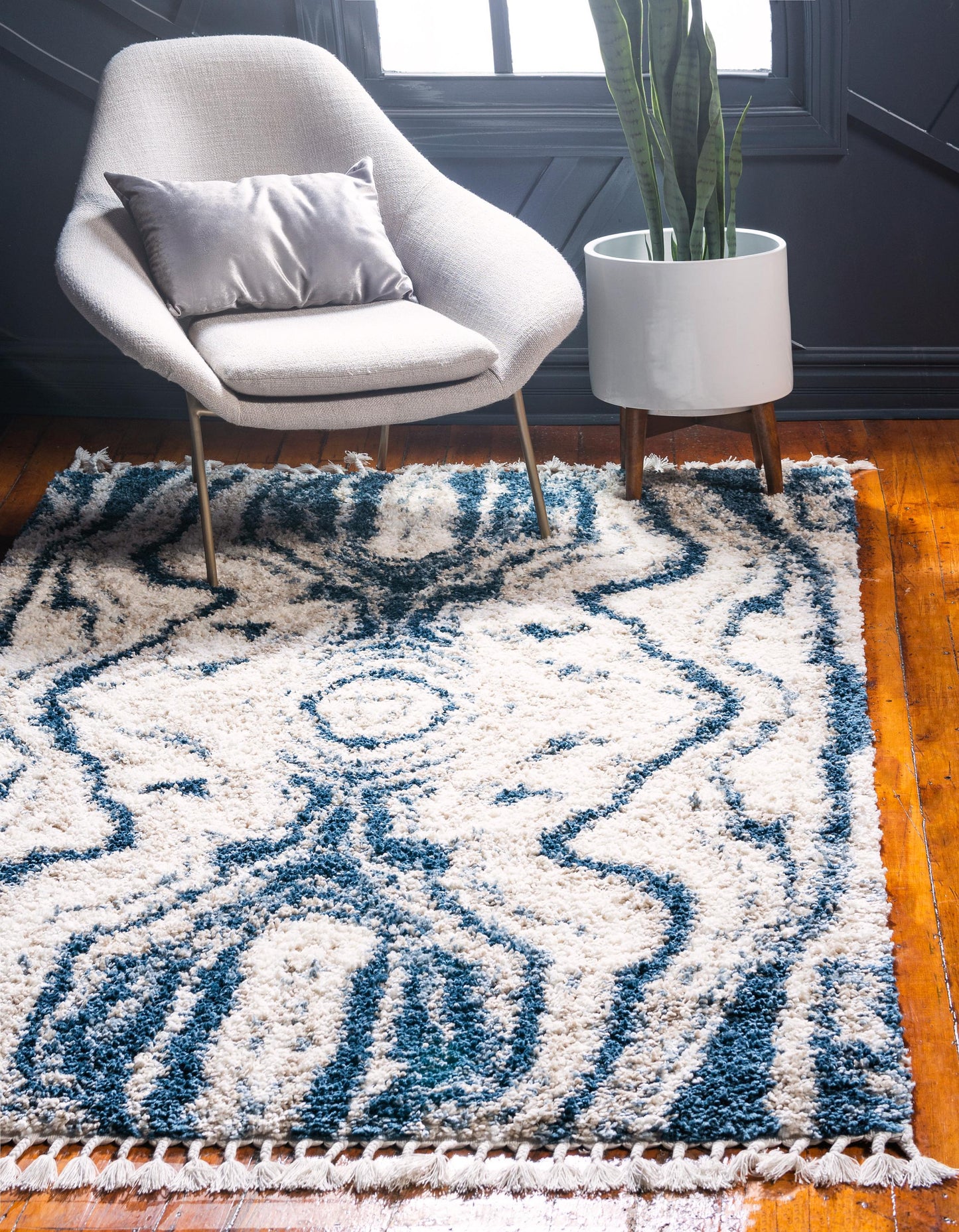 Area Rug – Marble, Color Mix Shaggy