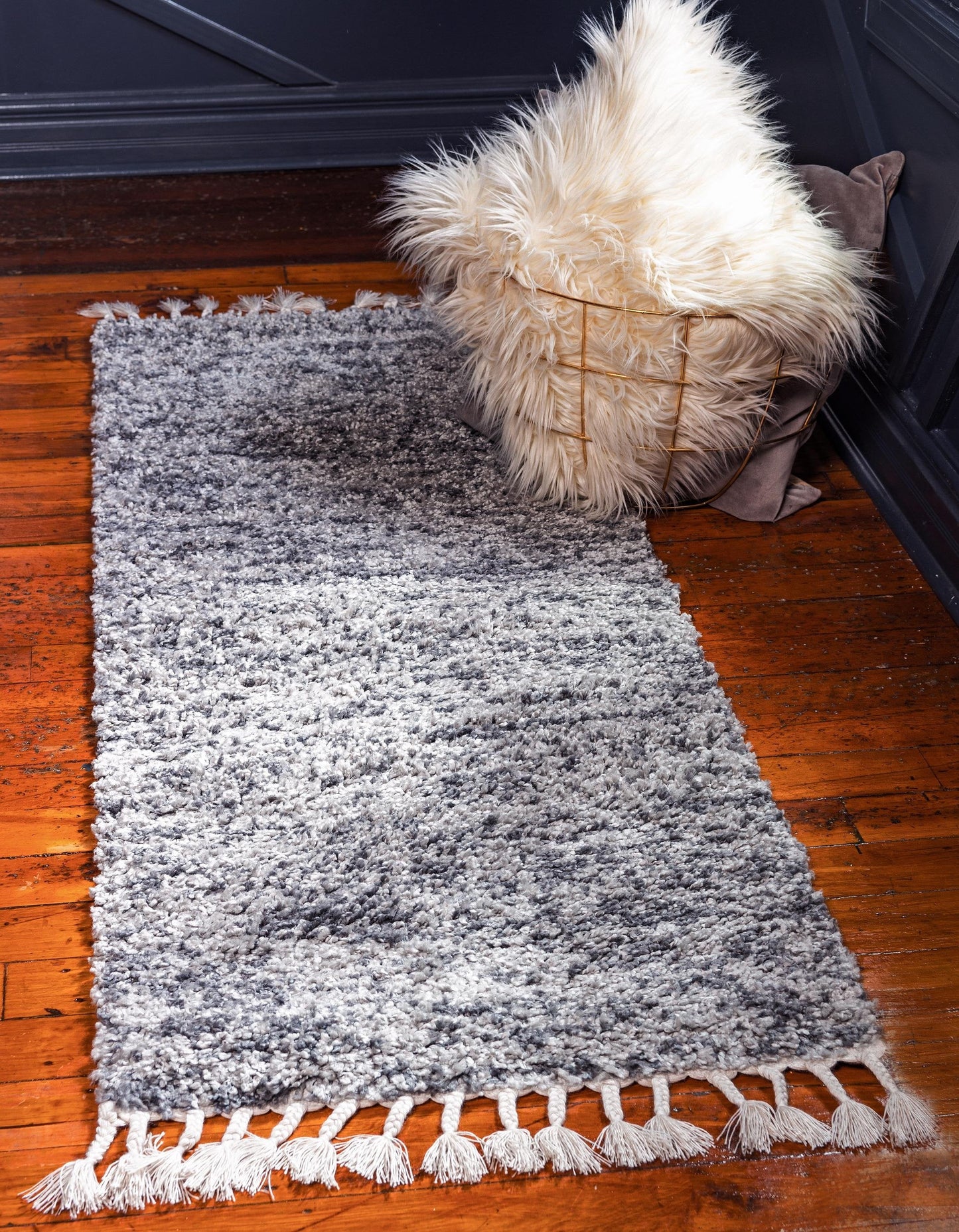 Area Rug – Modern, Marl Shaggy