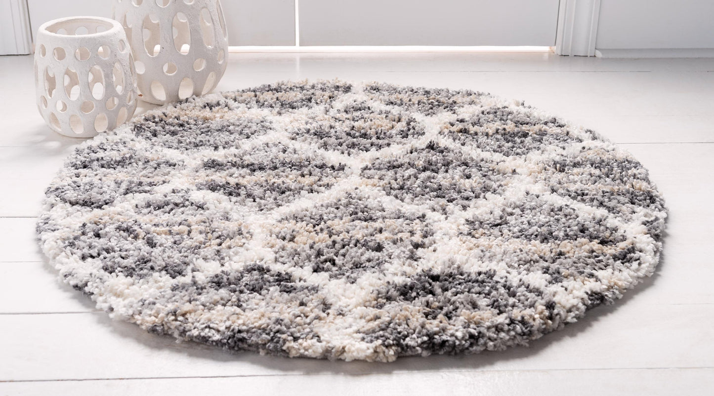 Area Rug – Modern, Pattern Shaggy Area