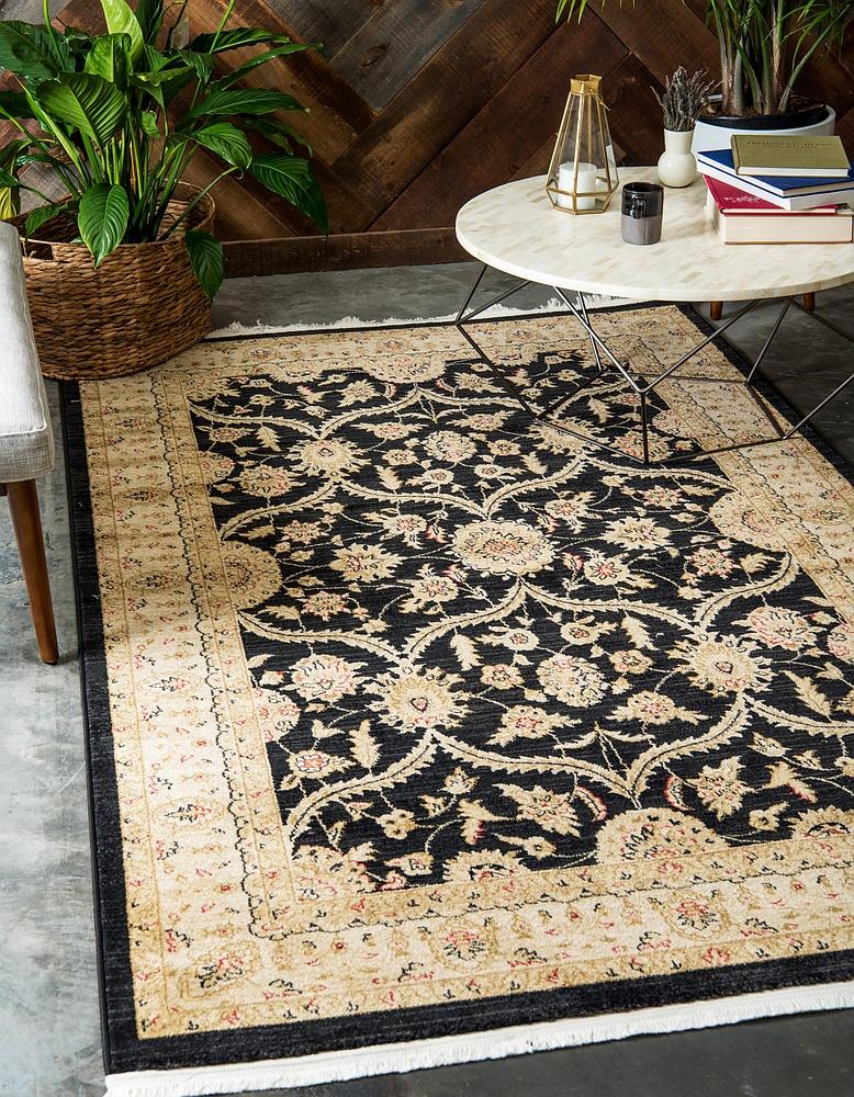 Area Rug Vintage Style Luxury Living Room Soft