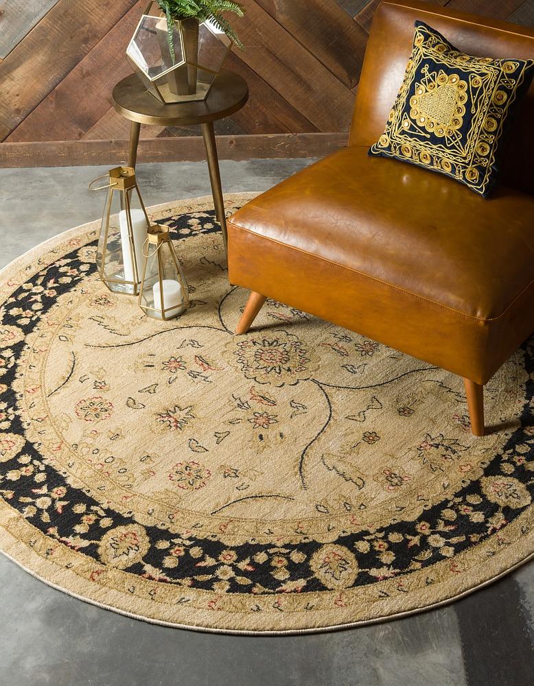 Area Rug Vintage Style Luxury Living Room Soft