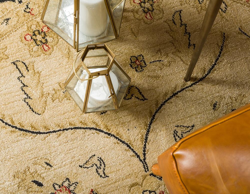 Area Rug Vintage Style Luxury Living Room Soft