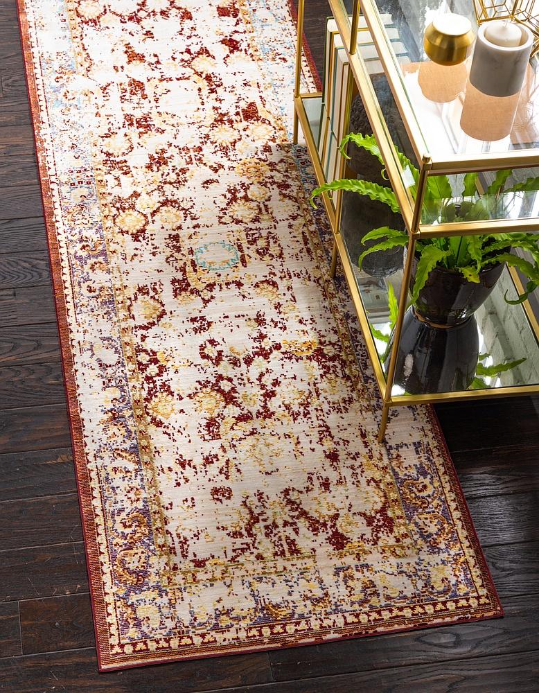 Area Rug Vintage Faded Style Living Room Decor