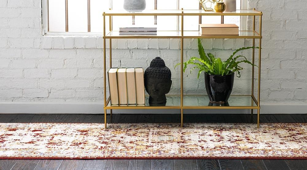 Area Rug Vintage Faded Style Living Room Decor