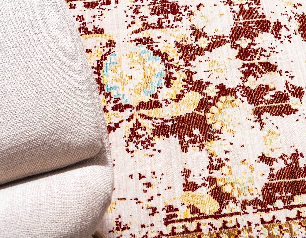 Area Rug Vintage Faded Style Living Room Decor