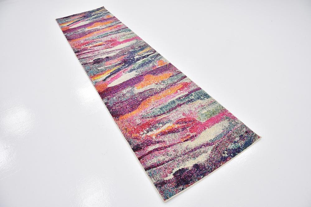 Area Rug – Color Splash Faded Multi-Color