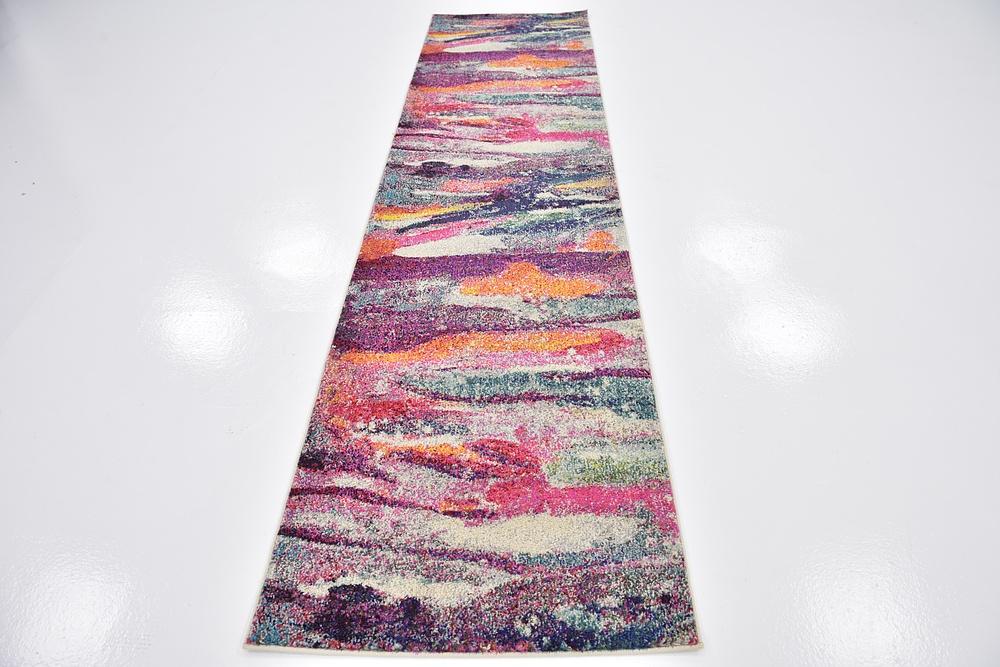 Area Rug – Color Splash Faded Multi-Color