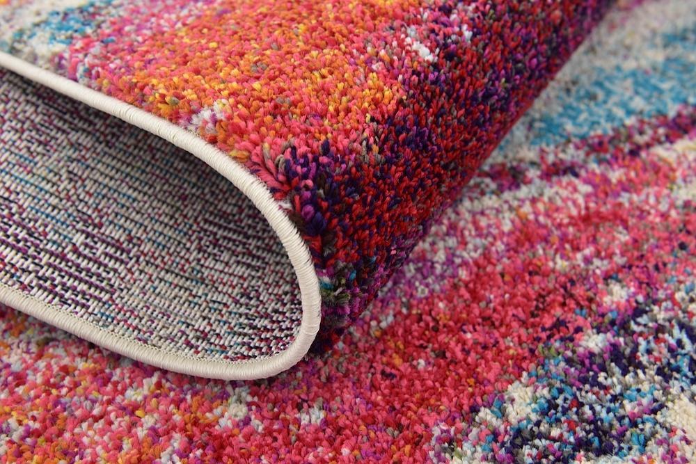 Area Rug – Color Splash Faded Multi-Color