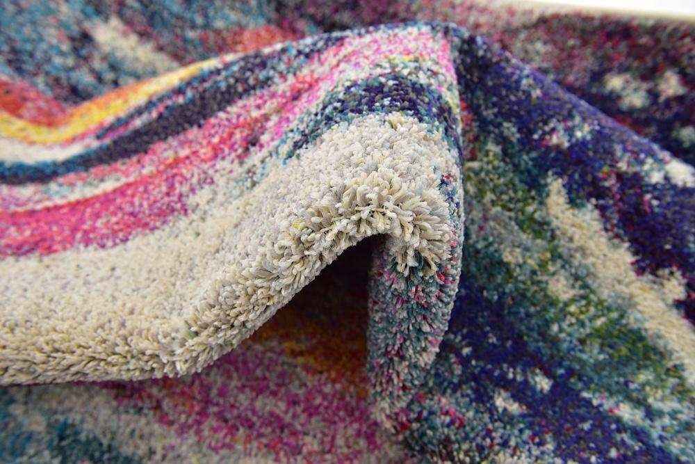 Area Rug – Color Splash Faded Multi-Color
