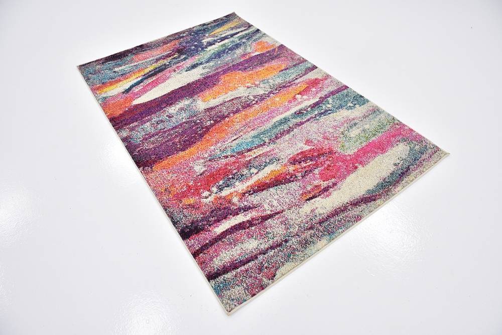 Area Rug – Color Splash Faded Multi-Color