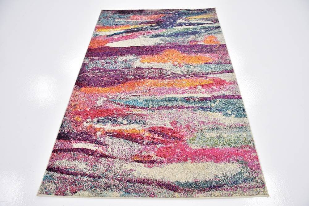 Area Rug – Color Splash Faded Multi-Color