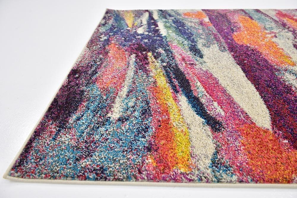 Area Rug – Color Splash Faded Multi-Color