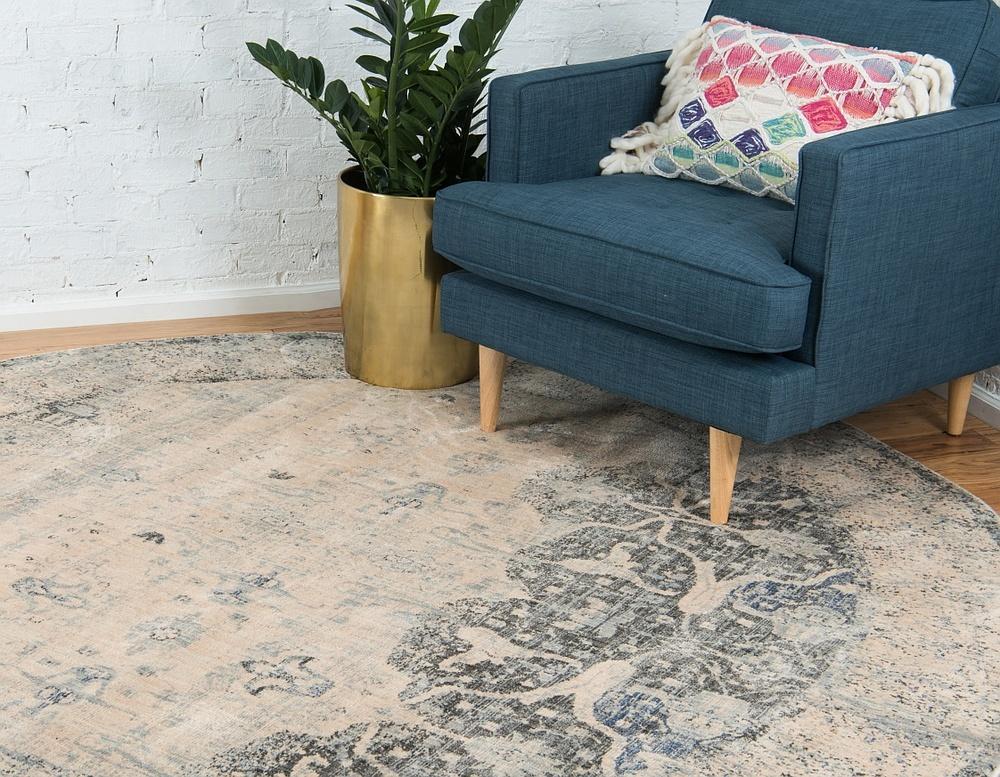 Modern Area Rug Living Room Abstract Washable
