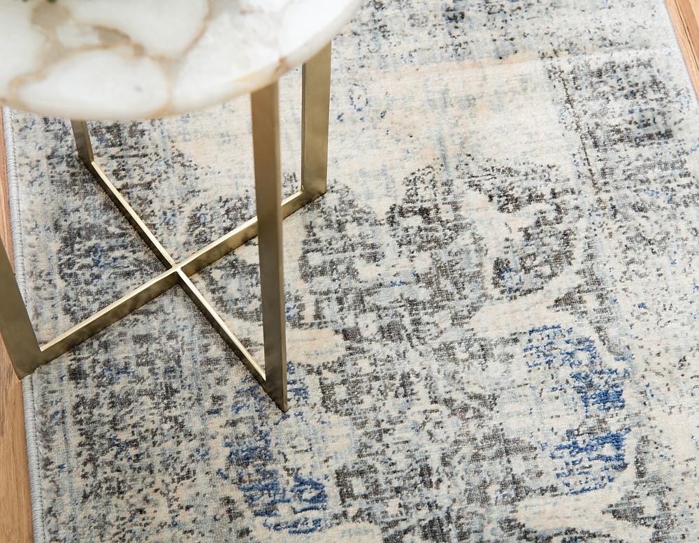 Modern Area Rug Living Room Abstract Washable