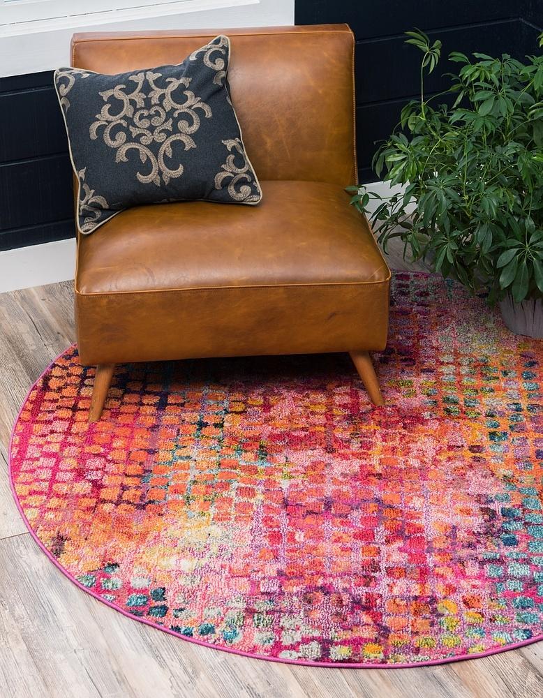 Area Rug – Modern, Circle Pattern