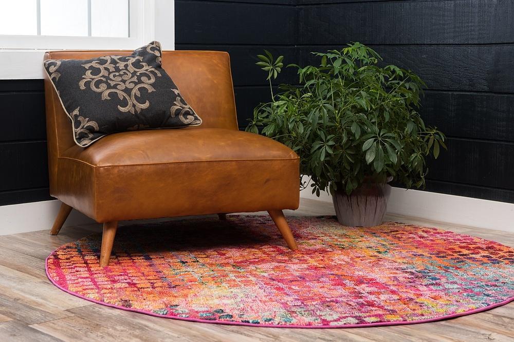 Area Rug – Modern, Circle Pattern