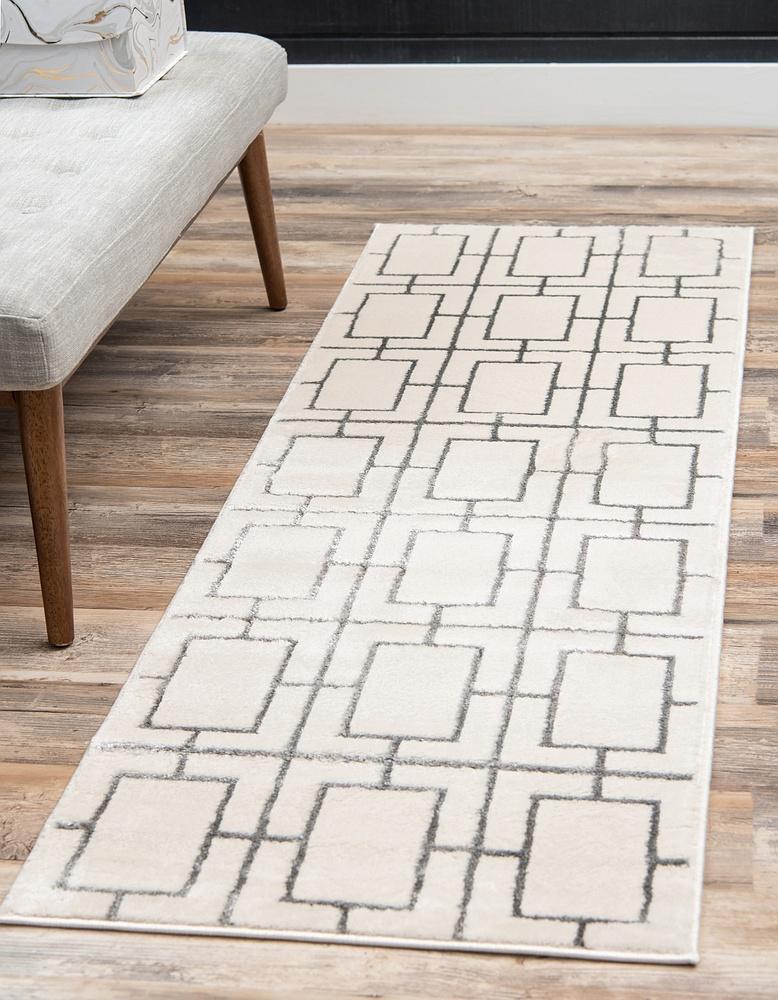 Area Rug – Modern, Cube Pattern Luxury