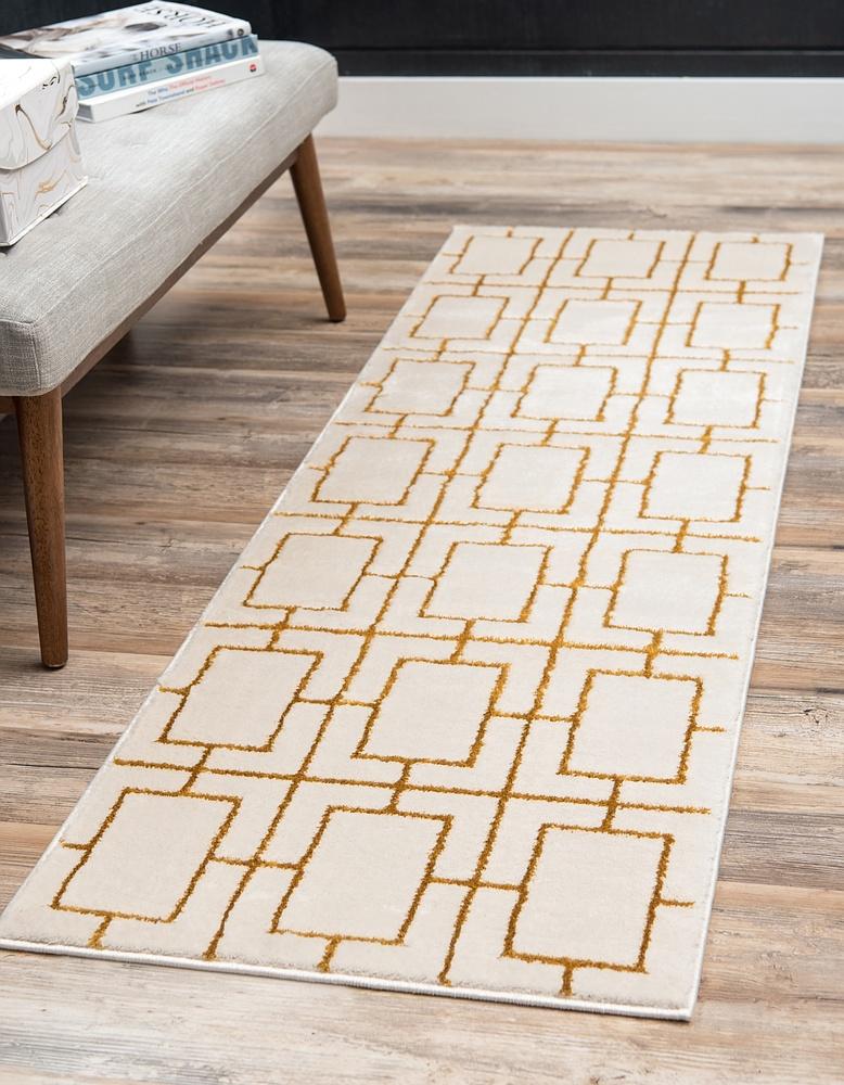 Area Rug – Modern, Cube Pattern Luxury