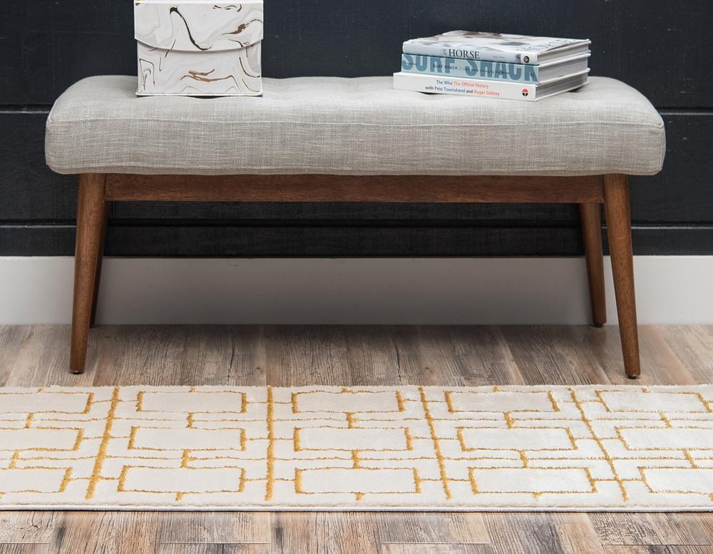 Area Rug – Modern, Cube Pattern Luxury