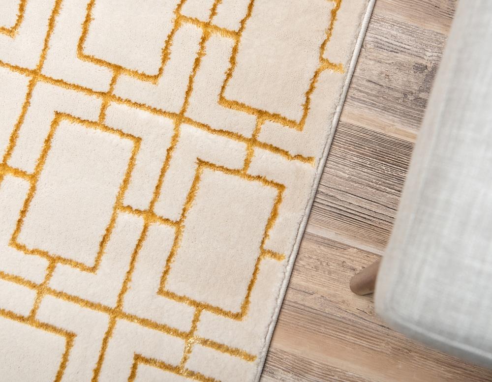 Area Rug – Modern, Cube Pattern Luxury