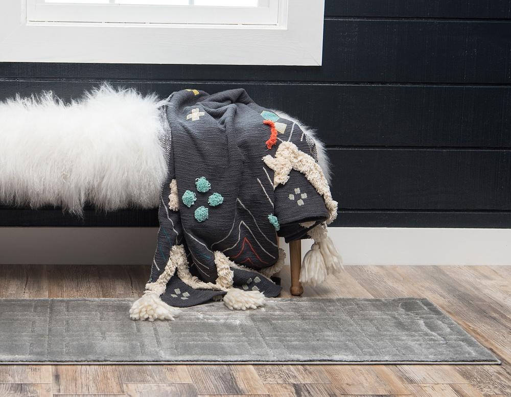 Area Rug – Modern, Cube Pattern Luxury