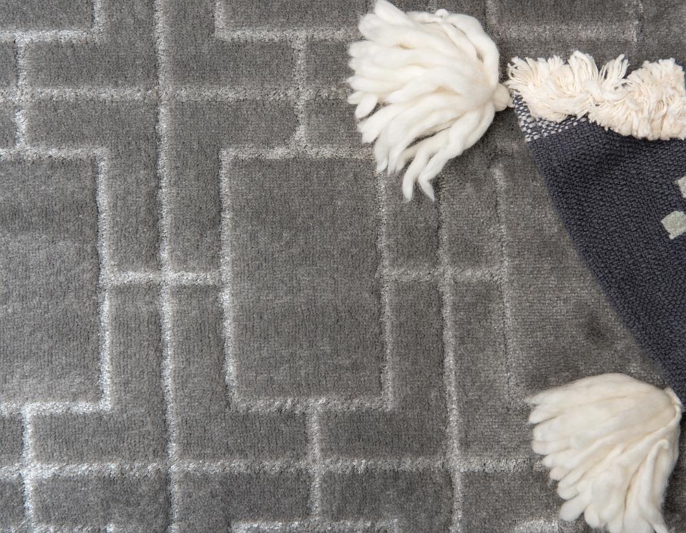 Area Rug – Modern, Cube Pattern Luxury