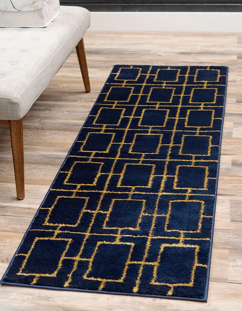 Area Rug – Modern, Cube Pattern Luxury