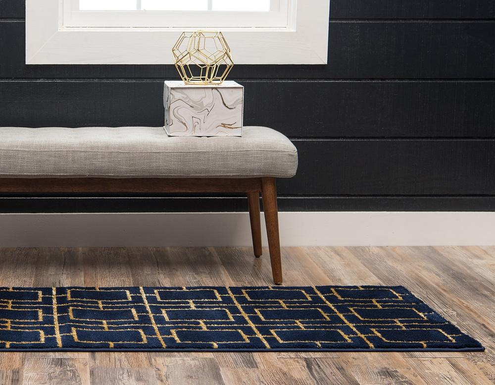Area Rug – Modern, Cube Pattern Luxury