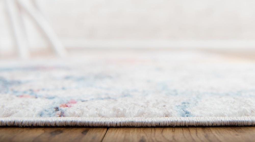 Area Rug – Modern, Hexagon Pattern Color Blend