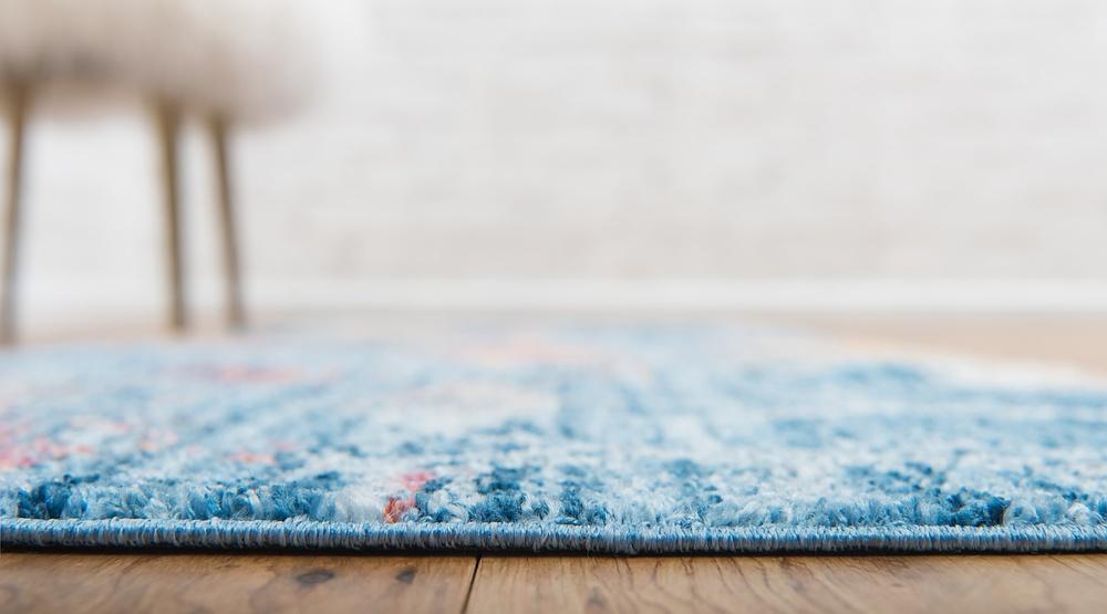 Area Rug – Modern, Hexagon Pattern Color Blend