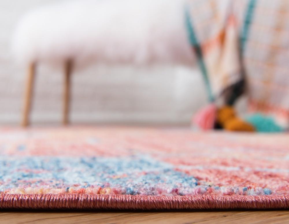 Area Rug – Modern, Hexagon Pattern Color Blend