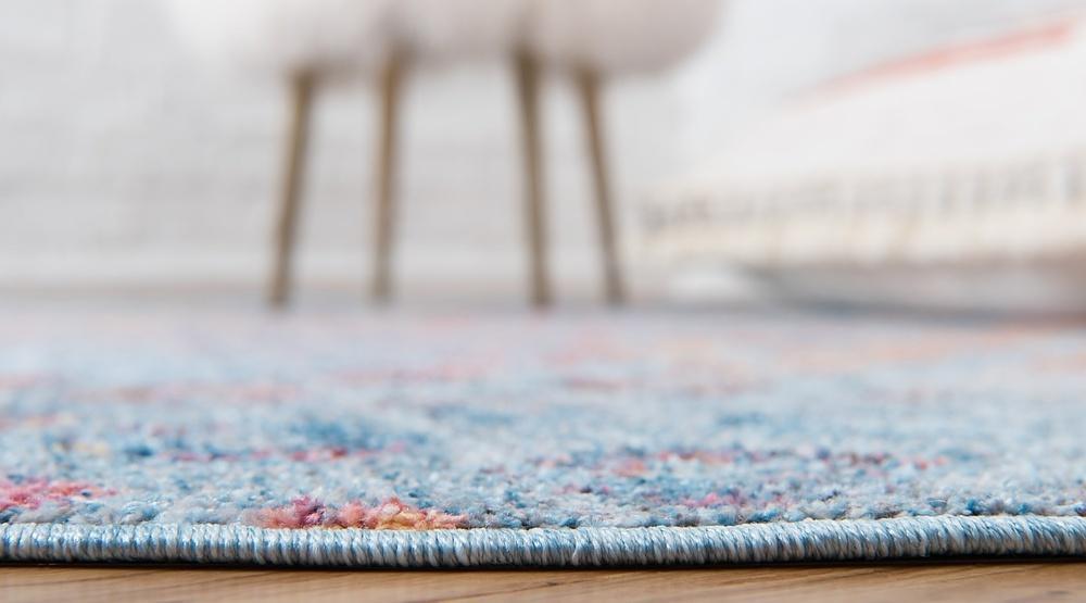 Area Rug – Rainbow Square Pattern