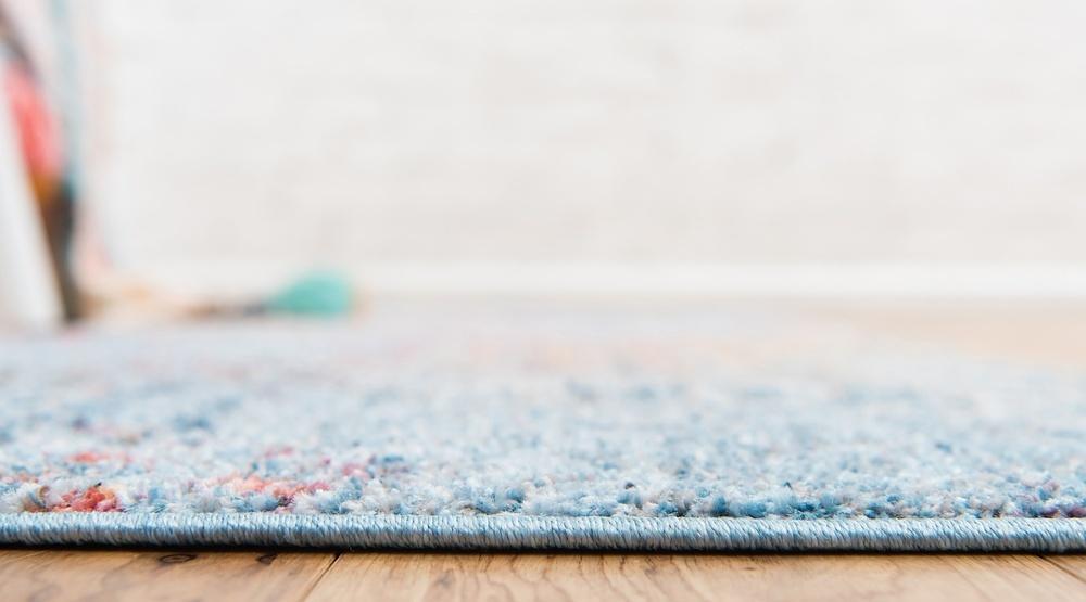 Area Rug – Rainbow Square Pattern